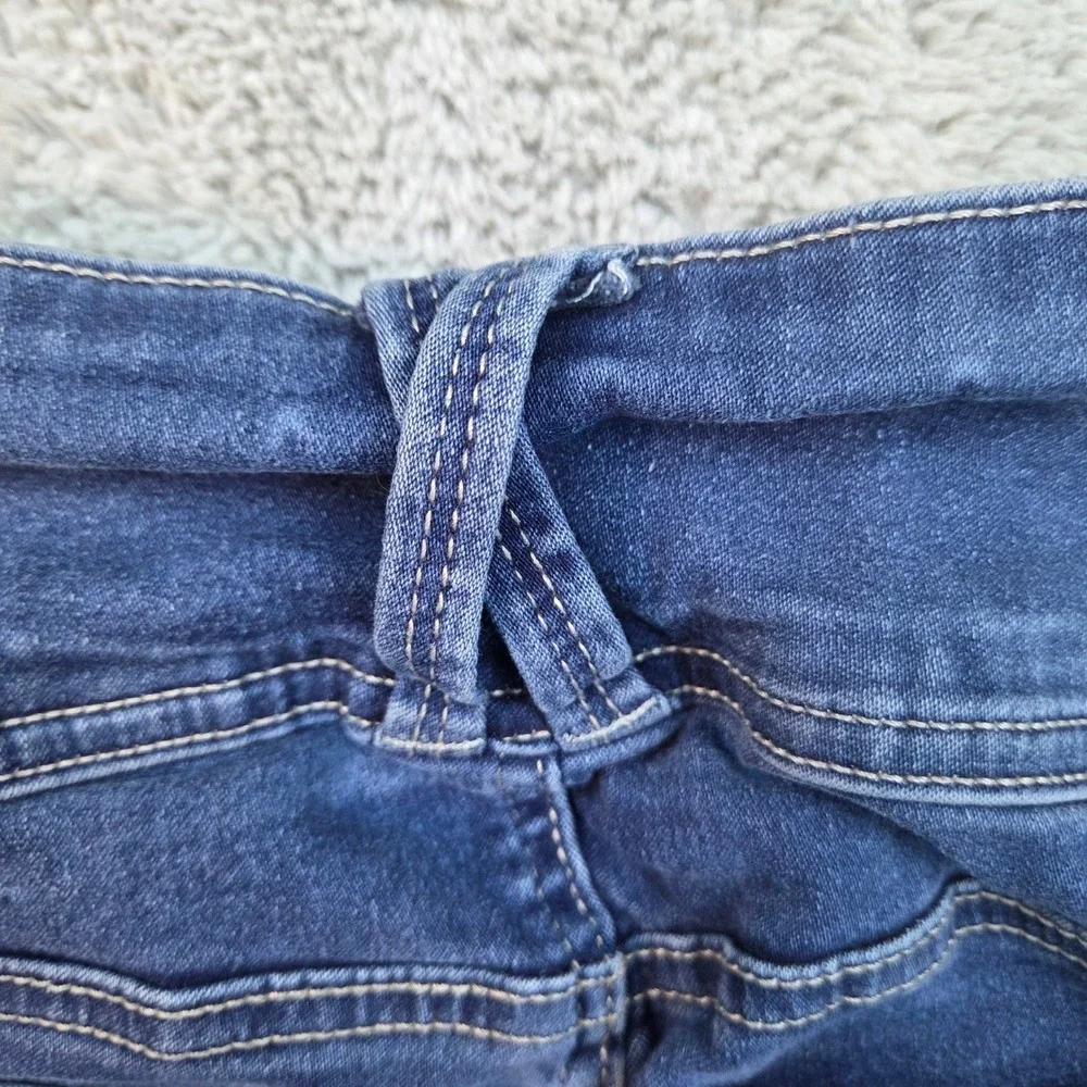 WallFlower Skinny Jeans Girls‎ 3 REG Sassy High Rise Distressed Blue Denim